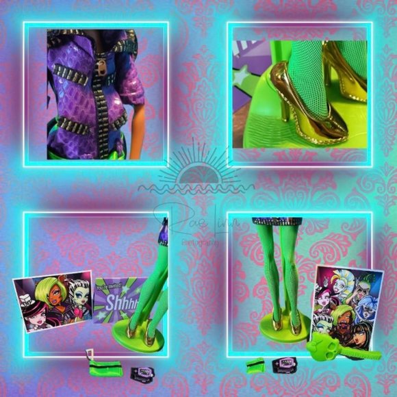 2010 Monster High | 1st Wave Dawn of the Dance (Frankie, Cleo , Clawdeen) | Orig - Picture 8 of 16